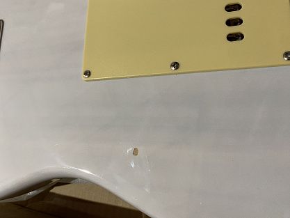 Электрогитара STAGG SES-55 WHB (Уценка скол по краске)