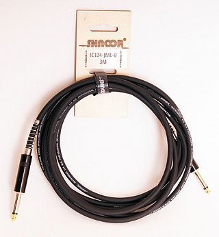 Кабель инструментальный SHNOOR IC124-JMe-B-3m