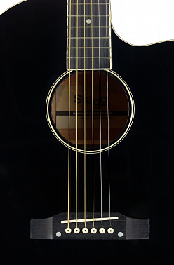 Электроакустическая гитара STAGG SA35 DSCE-BK