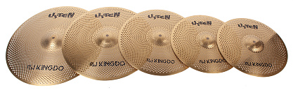 Комплект тарелок KINGDO LISTEN SET 14"+16"+18"+20" GOLDEN