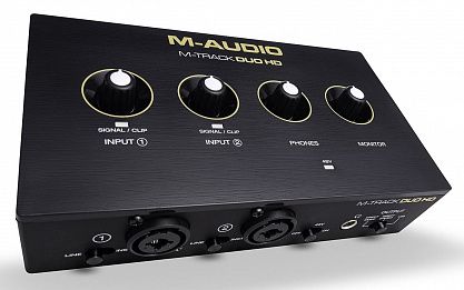 USB аудиоинтерфейс M-Audio M-Track Duo HD