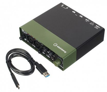 USB аудио интерфейс Steinberg UR22C Green