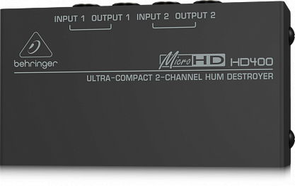 DI-BOX/ПОДАВИТЕЛЬ ПОМЕХ BEHRINGER HD400 MICROHD