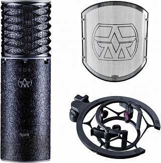 Микрофон ASTON MICROPHONES SPIRIT BLACK BUNDLE