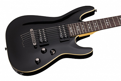 ЭЛЕКТРОГИТАРА SCHECTER OMEN-7 BLK