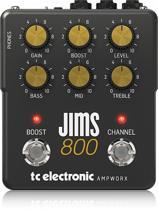 Педаль TC ELECTRONIC JIMS 800 PREAMP