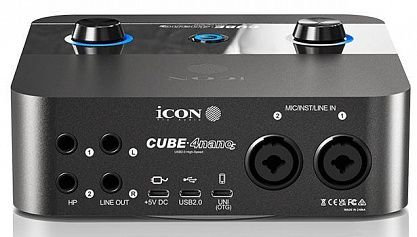 USB аудиоинтерфейс Icon Cube4Nano S