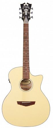 Электроакустика D'Angelico Premier Gramercy CS Matte Buttercream