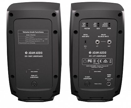 Студийные мониторы ADAM Audio D3V Black