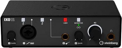 Аудиоинтерфейс STEINBERG IXO12 Black
