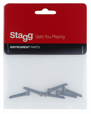 Бриджевые пины STAGG SP-PIWS-BK