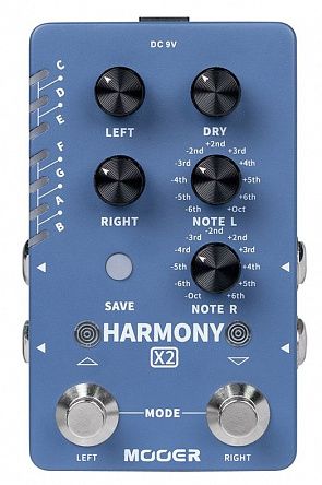 Педаль эффектов Mooer M729 Harmony x2