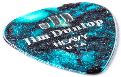Медиатор Dunlop 483P11HV Celluloid Turquoise