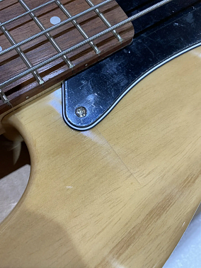 Бас-гитара STAGG SBP-30 NAT (Трещины по лаку на верхней деке)