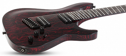 SCHECTER C-7 MULTISCALE BLOOD MOON