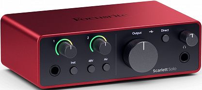 Студийный комплект FOCUSRITE Scarlett Solo Studio 4th Gen