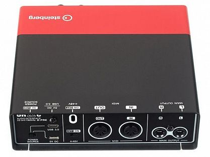 USB аудио интерфейс Steinberg UR22C Red