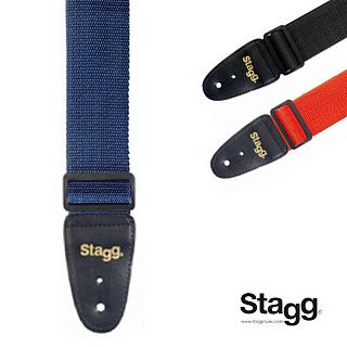 ГИТАРНЫЙ РЕМЕНЬ STAGG BJA006BL