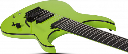 Электрогитара SCHECTER KEITH MERROW KM-7 FR S MK-III HYBRID LAMBO GREEN