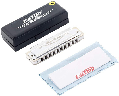 Диатоническая губная гармошка EASTTOP T008 A