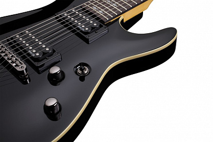 ЭЛЕКТРОГИТАРА SCHECTER OMEN-7 BLK