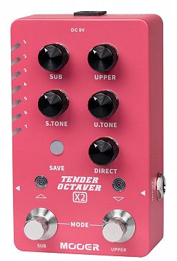 Педаль эффектов Mooer M730 Tender Octaver X2