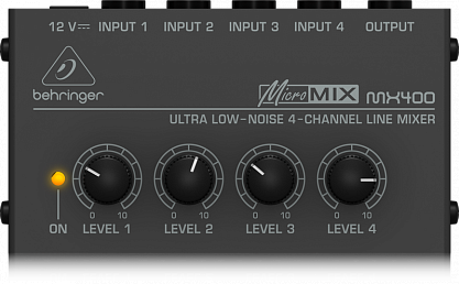 МИКШЕРНЫЙ ПУЛЬТ BEHRINGER MX-400