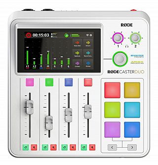 Цифровая студия RODE RØDECaster DUO WHITE