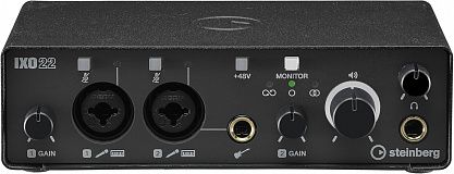 USB аудио интерфейс Steinberg IXO22 Black