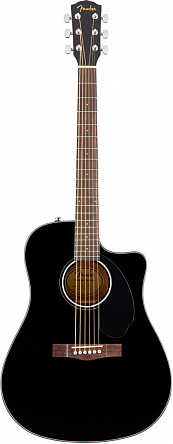 Электроакустика FENDER CD-60SCE Dread Black WN