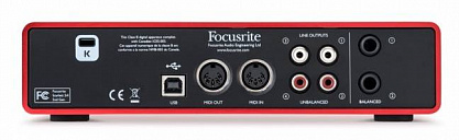 АУДИО ИНТЕРФЕЙС FOCUSRITE SCARLETT 2I4 2nd Gen USB