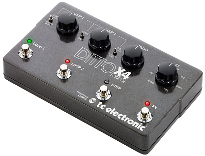 Гитарная педаль TC ELECTRONIC DITTO X4 LOOPER