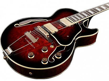 Полуакустика IBANEZ AG95QA-DBS