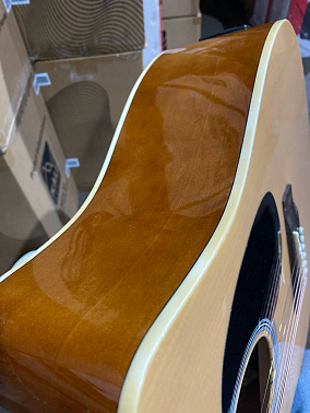 ЭЛЕКТРОАКУСТИКА ARIA AWN-15CE N (Уценка трещина по лаку на обечайке)