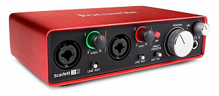 АУДИО ИНТЕРФЕЙС FOCUSRITE SCARLETT 2I2 2nd Gen USB