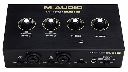 USB аудиоинтерфейс M-Audio M-Track Duo HD