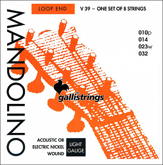 Струны для мандолины GALLI STRINGS V039
