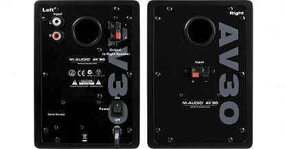 СТУДИЙНЫЕ МОНИТОРЫ M-AUDIO AV30 (пара)