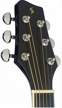 Электроакустическая гитара STAGG SA35 DSCE-VS