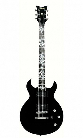 ЭЛЕКТРОГИТАРА SCHECTER DEVIL DELUXE II BLK