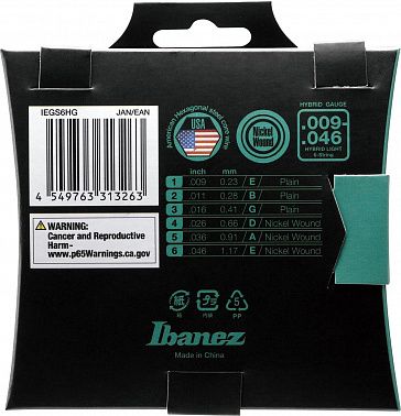 Струны IBANEZ IEGS6HG