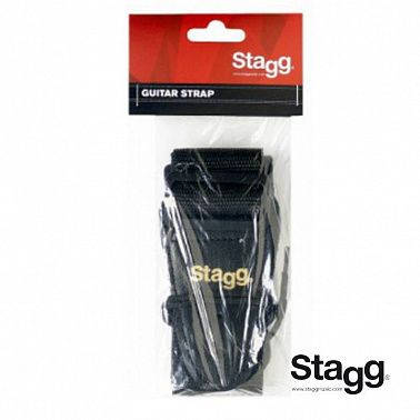 ГИТАРНЫЙ РЕМЕНЬ STAGG BJA006BL