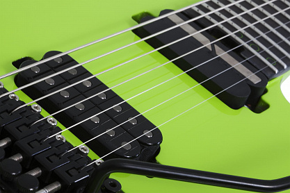 Электрогитара SCHECTER KEITH MERROW KM-7 FR S MK-III HYBRID LAMBO GREEN