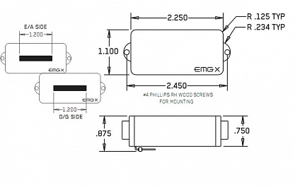 ЗВУКОСНИМАТЕЛЬ EMG PX