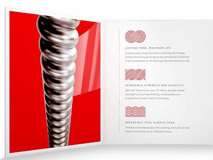 Струны D'ADDARIO XSE1052