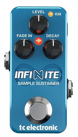 Педаль TC ELECTRONIC INFINITE MINI SAMPLE SUSTAINER