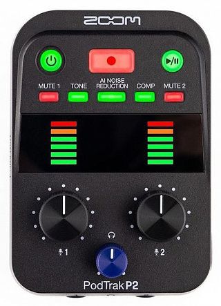 Рекордер/аудиоинтерфейс Zoom P2