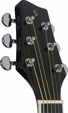 Электроакустическая гитара STAGG SA35 DSCE-BK