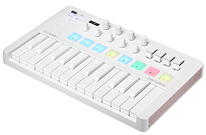 MIDI-клавиатура Arturia MiniLAB 3 Alpine White