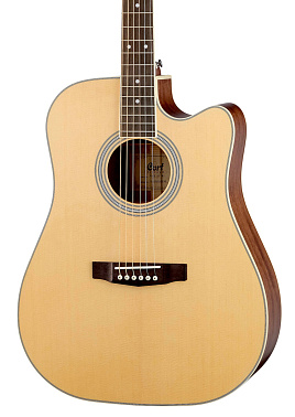 Акустическая гитара CORT PURE-DC-NS-WBAG